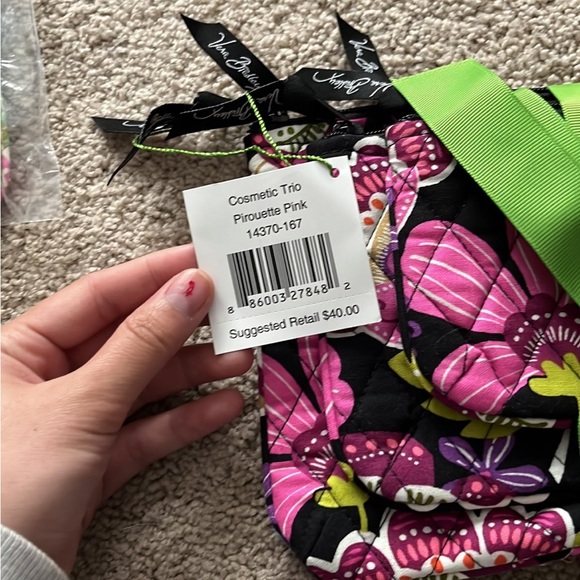 Vera Bradley Cosmetic Bag Set (3) - Picture 2 of 2
